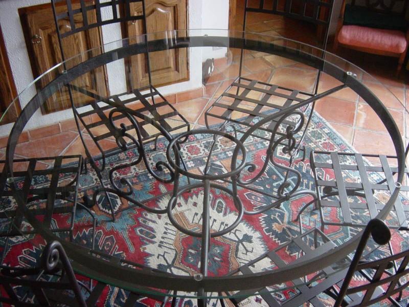 metal Nice création artisanal verre Table chaise 06 Alpes-Maritimes paca ferronnerie
